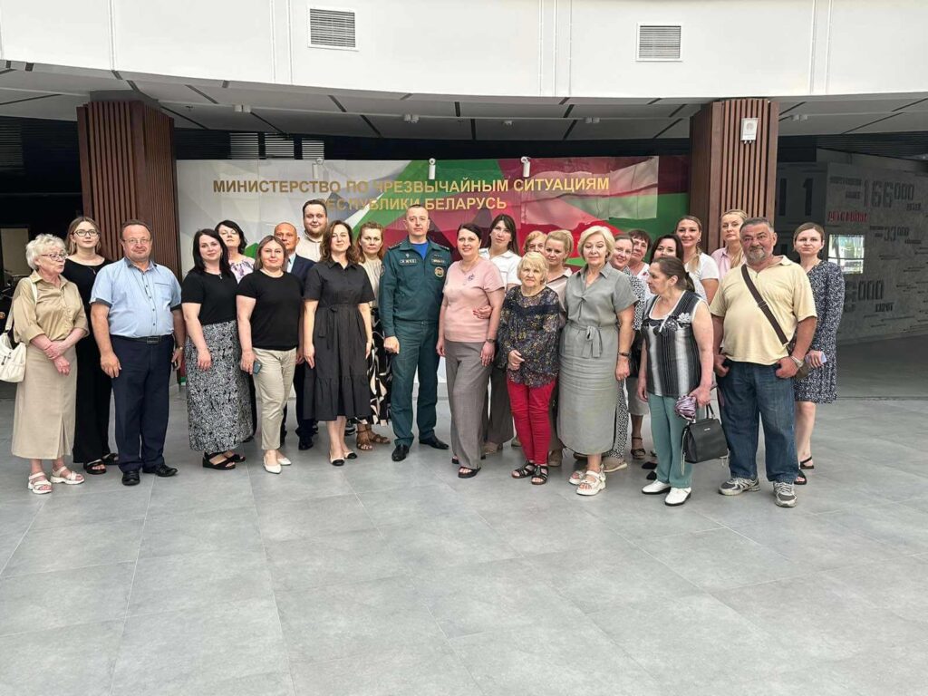 Коллектив Гостиницы «Планета» посетил образовательный центр безопасности жизнедеятельности МЧС Республики Беларусь