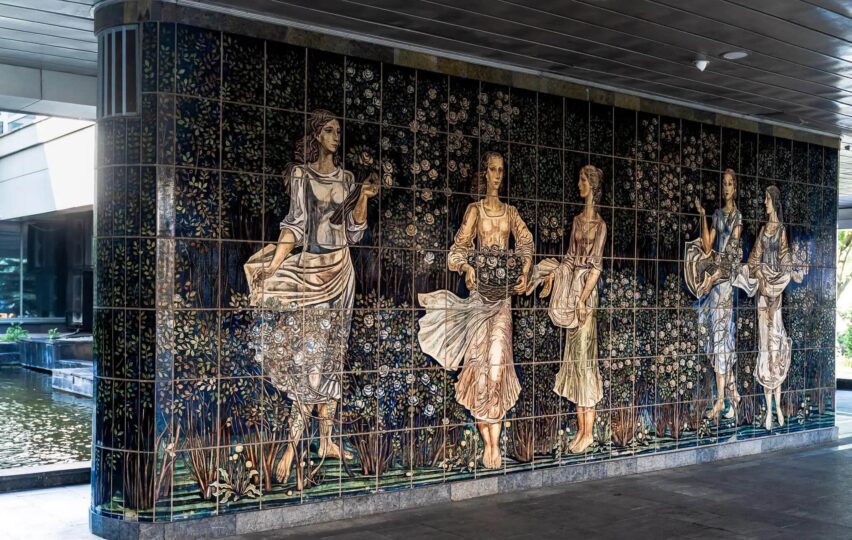 панно «Садовницы»